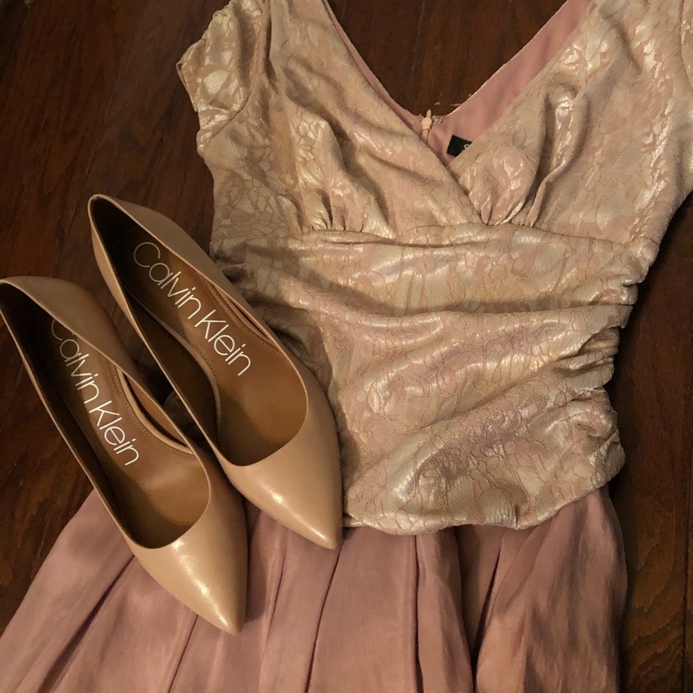 ELEGANT FORMAL DRESS FITTING FOR BRUNCH